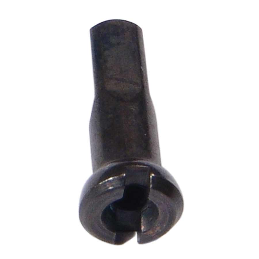 Sapim, Polyax Brass, Nipples, Silver, 2mm, (14G), 12mm, Bag of 100
