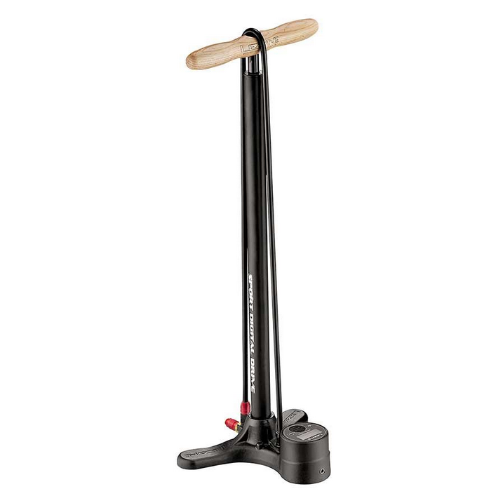 LEZYNE, SPORT DIGITAL FLOOR DRIVE 2.5", FLOOR PUMP, ABS-1 PRO, 220PSI, SILVER