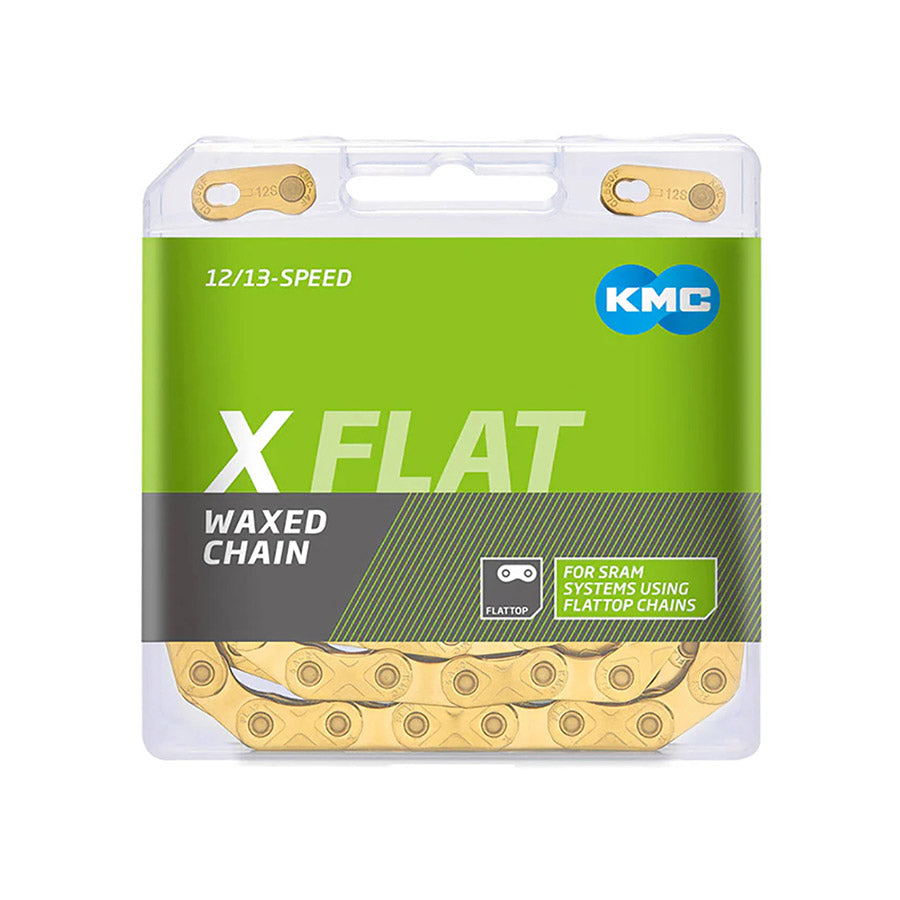 KMC, X-Flat12 Wax, Chain, Speed: 12, 5.2mm, Links: 126, Silver