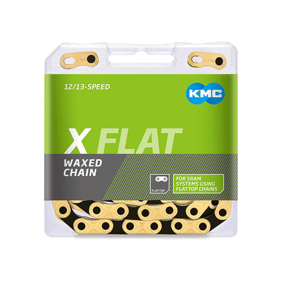 KMC, X-Flat12 Wax, Chain, Speed: 12, 5.2mm, Links: 126, Silver