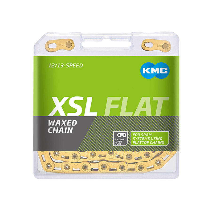 KMC, XSL-Flat12 Super Light Wax, Chain, Speed: 12, 5.2mm, Links: 126, Silver