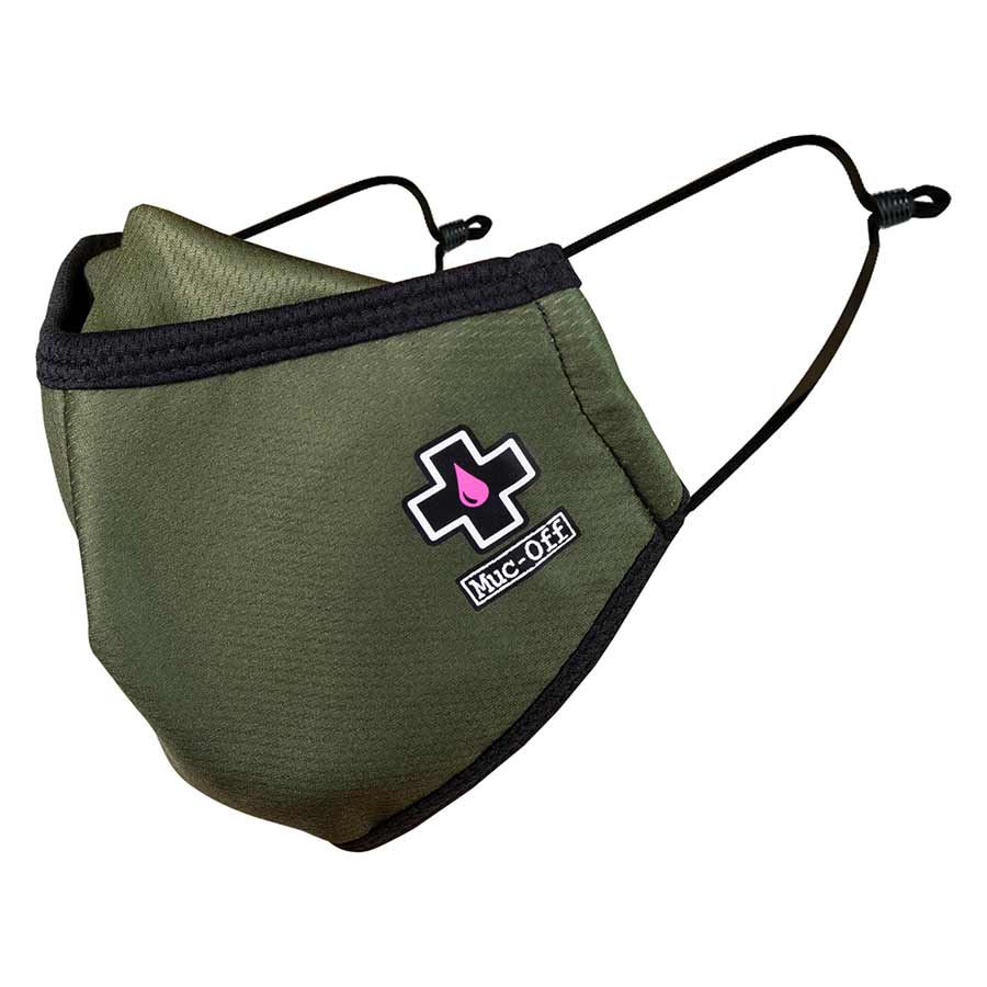 Muc-Off, Reusable Face Mask, Green, L