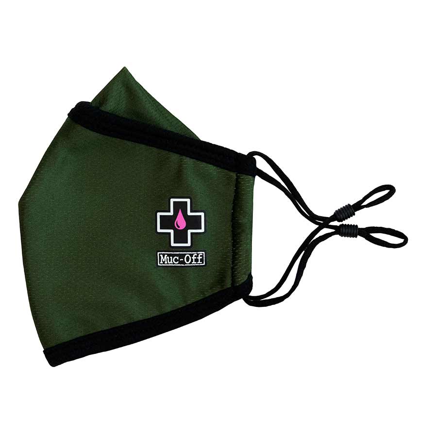 Muc-Off, Reusable Face Mask, Green, L