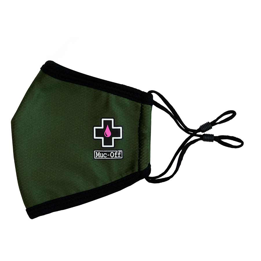 Muc-Off, Reusable Face Mask, Green, L