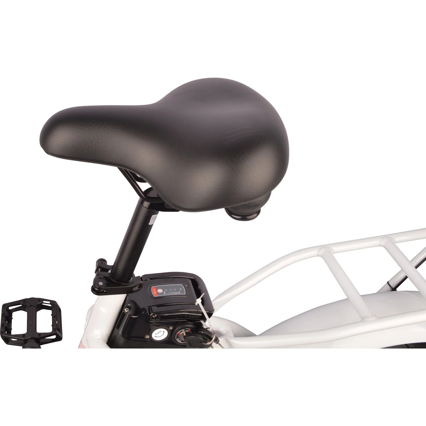 DJ Folding Bike Step Thru Rover E Bike