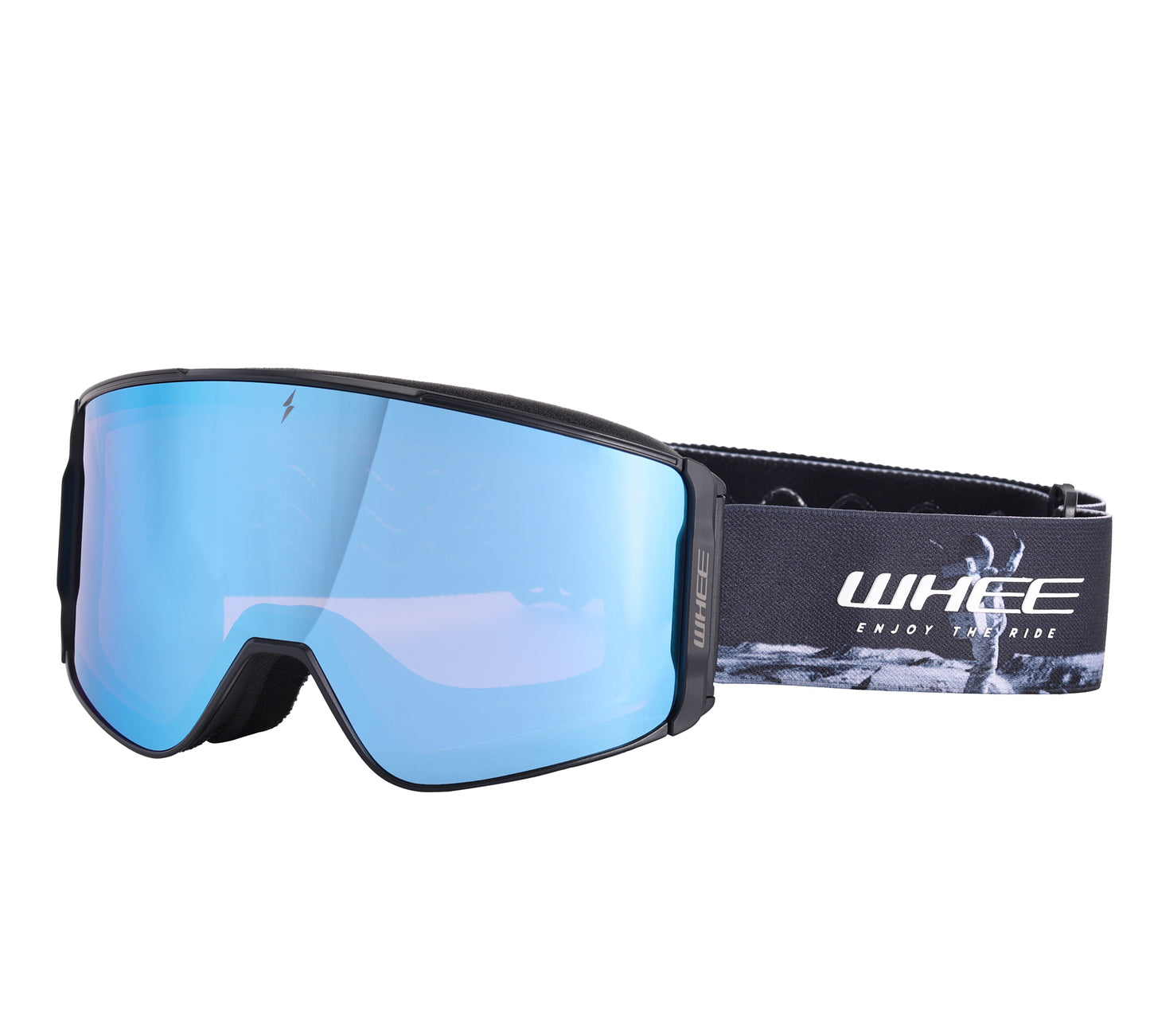 WHEE Magnetic Ski Goggles Dual Layers Lens UV400